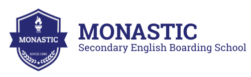 Monastic secondary english boarding school logo